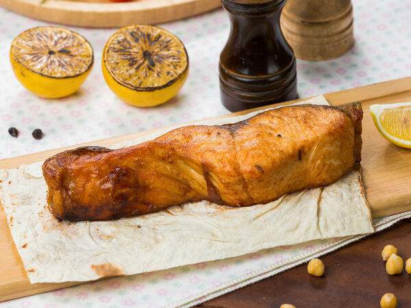 Кафе Отдых - Сёмга на углях