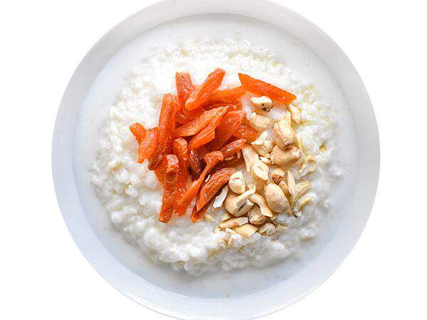Дом еды - Рисовая каша с курагой и кешью