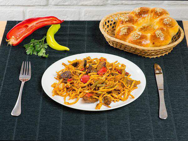 Мир плова и шашлыка - Лагман жареный