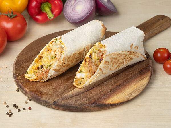 Шаурма на углях - Шаурма с сыром