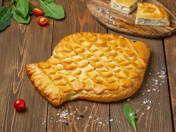 Пышка Малышка - Пирог с палтусом