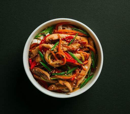 Wasabi - Лапша с курицей по японски