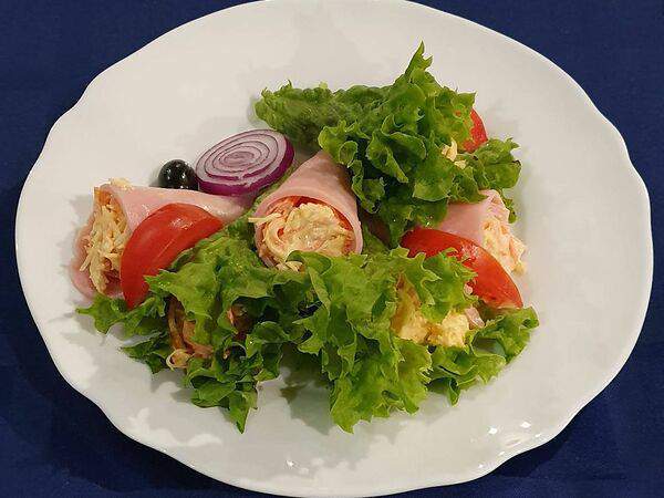 Антракт - Рулетики с ветчиной