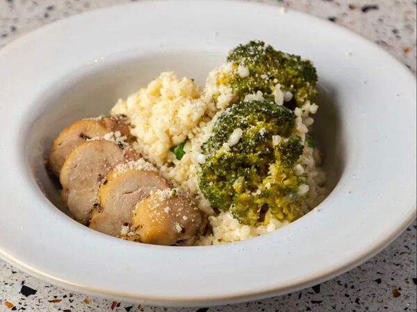 Matamata - Ризотто с зеленым горошком и цыпленком