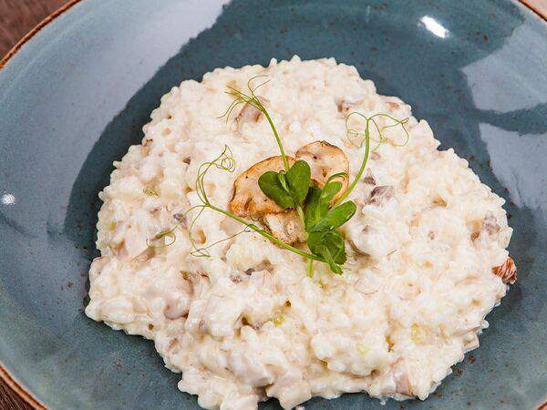 Шкаф - Ризотто с курицей и шампиньонами