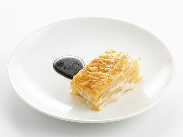 Zelenoe Bistro - Гратен капуста, грибной жу