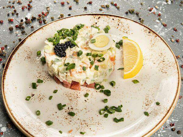 Чинар - Оливье с кетой холодного копчения