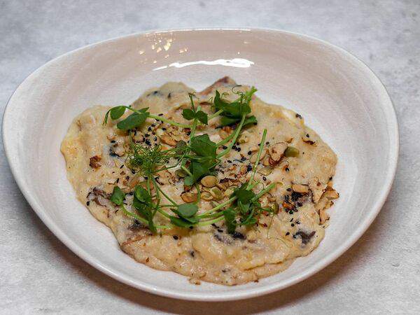 In Coffee We Trust - Сливочно-сырная полента