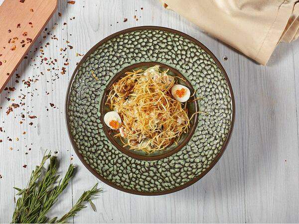 Инжир - Салат с копченой курицей и баклажаном