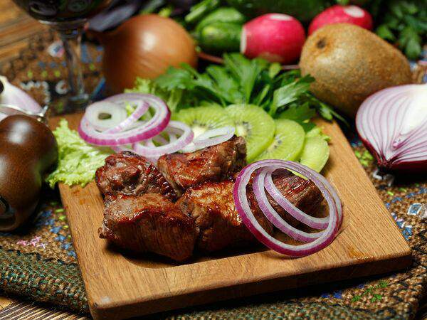 Тифлис - Шашлык из телячьей филейки с киви