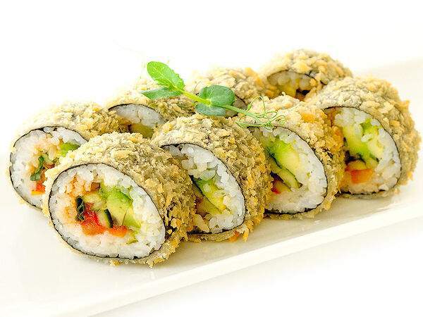 Fusion Sushi - Темпура ролл с томатами