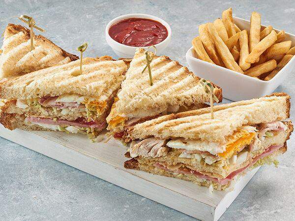 #Trava кофейня со вкусом - Клаб-сэндвич