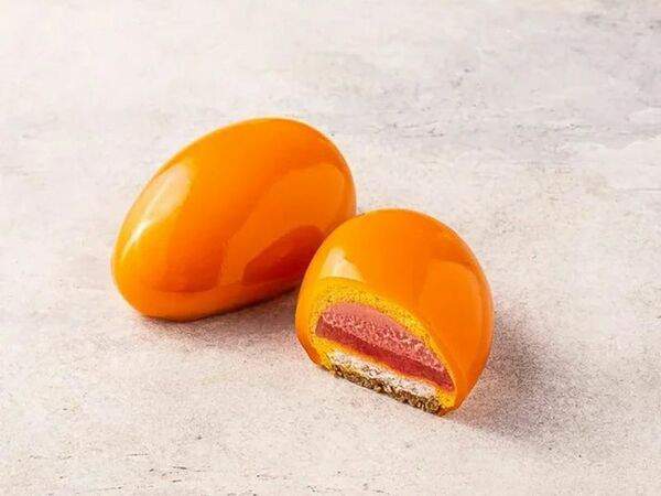 Круассан-кафе - Пирожное Манго-опунция Био