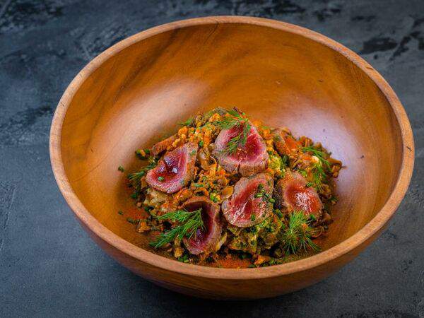 Fish Point - Оливье с ростбифом