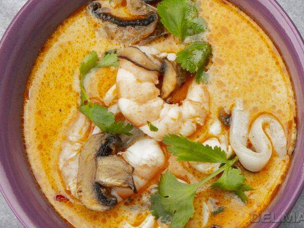 Кофейня №1 - Тайский суп Том-Ям с морепродуктами