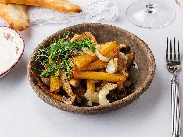 Грузинка - Жареный картофель по-домашнему