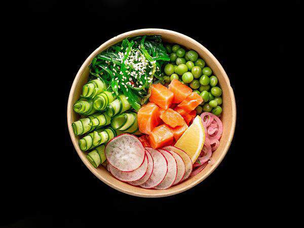 Loona Food - Поке с лососем