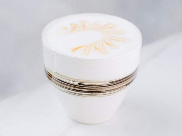 Воронка кофе и вино - Кофе Латте большой