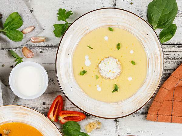 Роял пицца - Крем-суп кукурузный