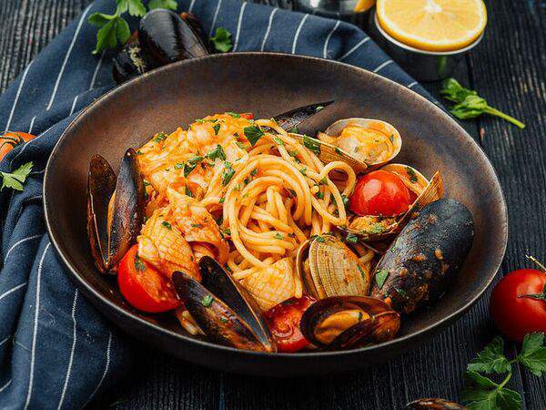 Маймун - Паста с морепродуктами