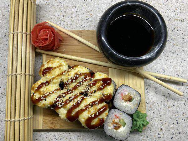 Скушай Суши - Запеченный ролл майями