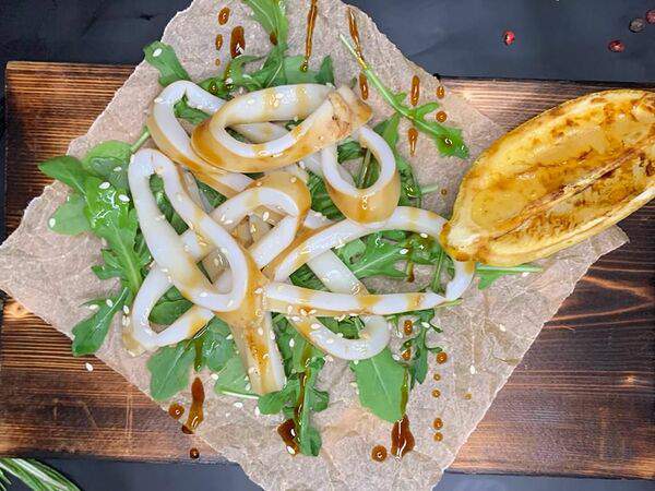 ПивариUм - Кальмар с устричным соусом