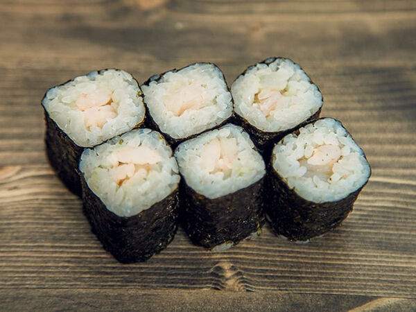 Неместные. Доставка еды и напитков - Ролл с креветкой