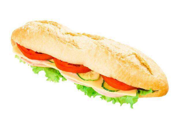 Мистер Блин - Сэндвич Бургетта с ветчиной