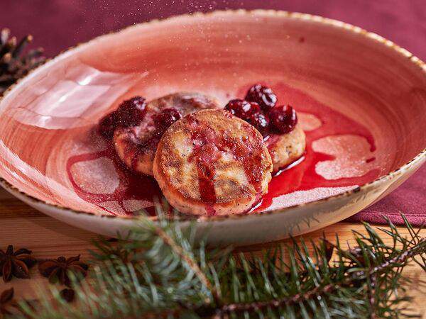 Винный бар Виновен! - Сырники с вишней