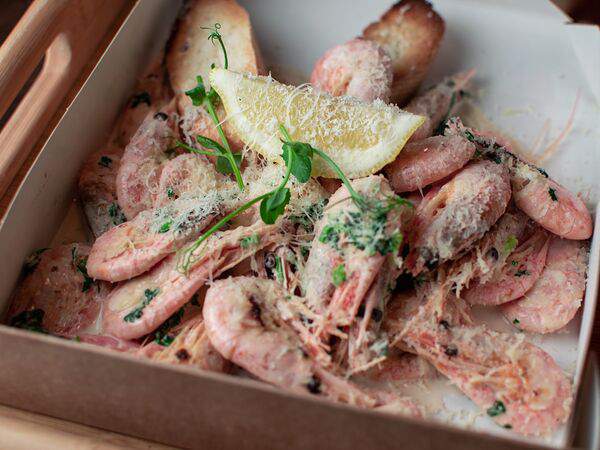 Crayfish - Креветки Три сыра