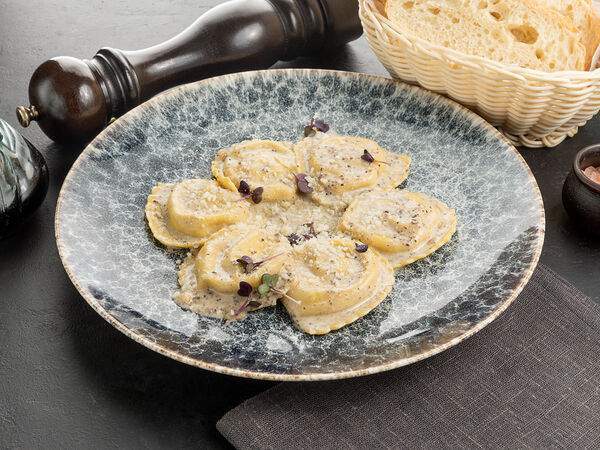 La Scala Trattoria Ignazio - Равиоли с белыми грибами и рикоттой