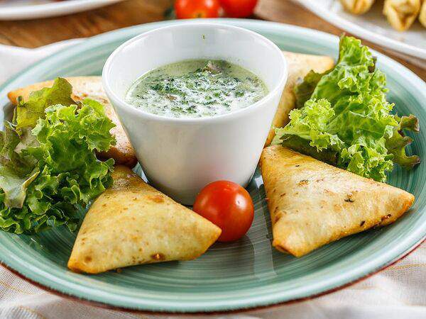 Дуду Кебаб Хауз - Берек с фаршем и шпинатом