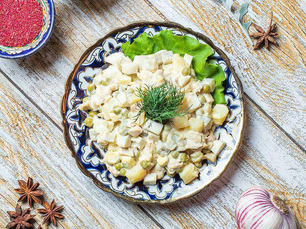 Центр плова Али-Баба - Салат Оливье