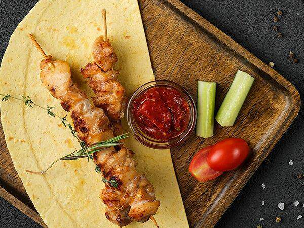 Wok Station - Шашлычки из курицы