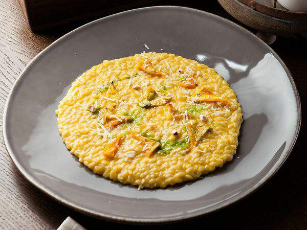 ПЕРСОНЫ - Орзо с вяленой тыквой и пармезаном