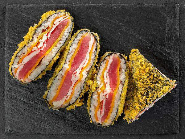 Okisushi - Сэндвич темпура с тунцом