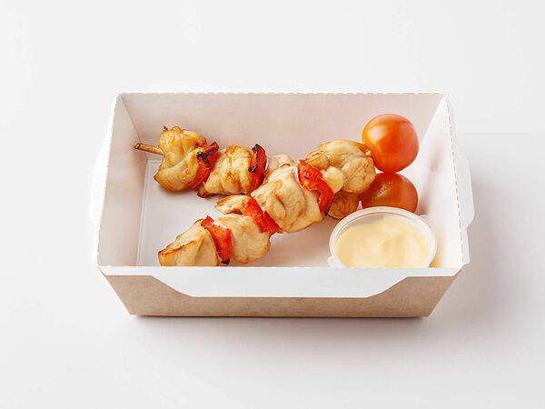 Ulandy Cafe - Шашлычок куриный с овощами