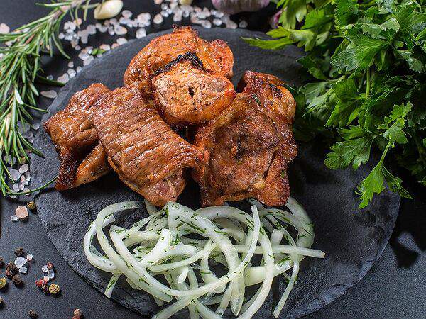 Meat Space - Шашлык из cвинoй шейки