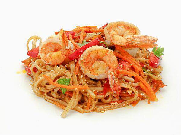 Тот самый R & S - Вок с тигровыми креветками