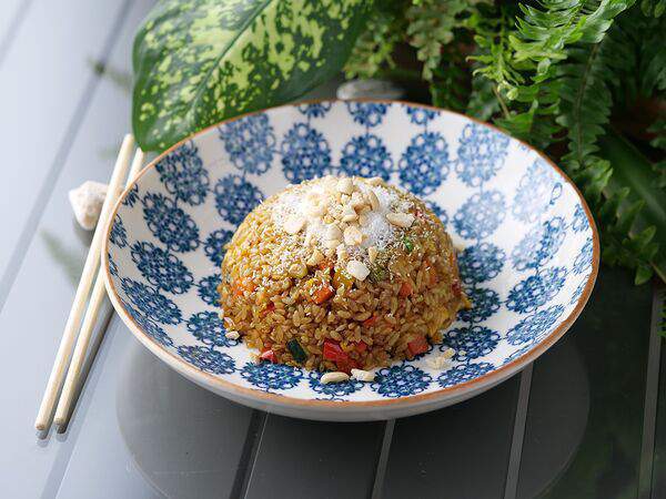 Dong po - Карри-рис с овощами и кокосовым молоком