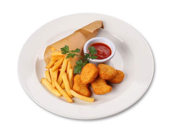 Чебуречная Брынза - Наггетсы куриные с картофелем фри