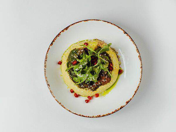 Огонёк - Хумус с авокадо и брокколи