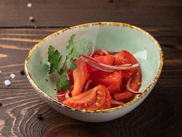 Седло - Томаты с луком