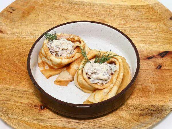 Стрекоза - Блинчики с жюльеном