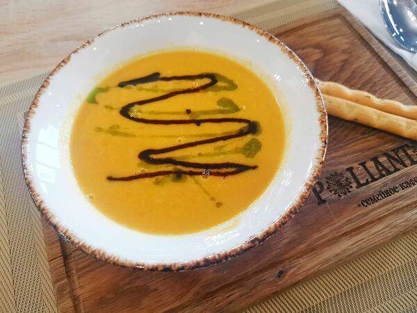 Полианто - Крем-суп из копченого лосося