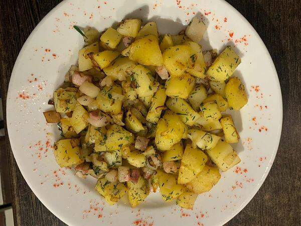 Корчма Гоголь - Картофель с салом