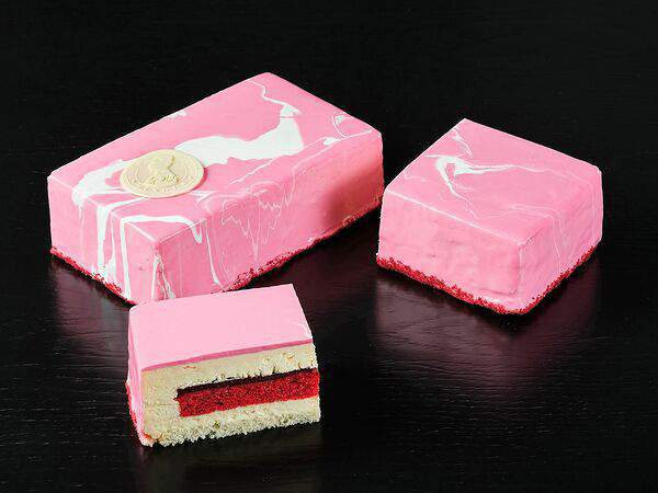 Мингер - Мини-торт Пломбир с клубникой