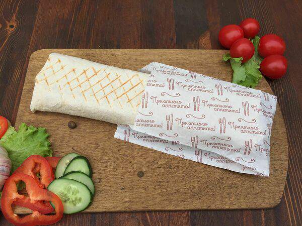 Да! Шаурма - Турецкая шаурма Вегетарианская в классическом лаваше