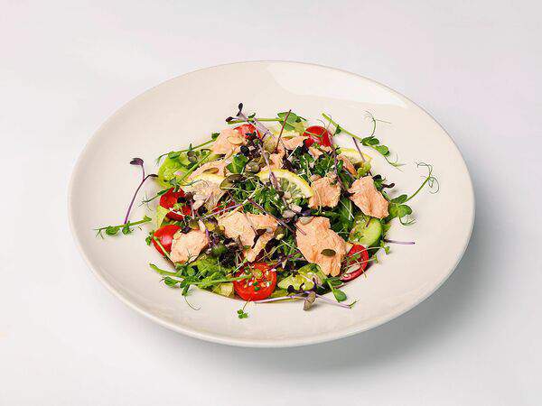 Pizzeria italia - Салат с семгой