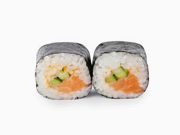 СушиРа - Острый ролл с лососем